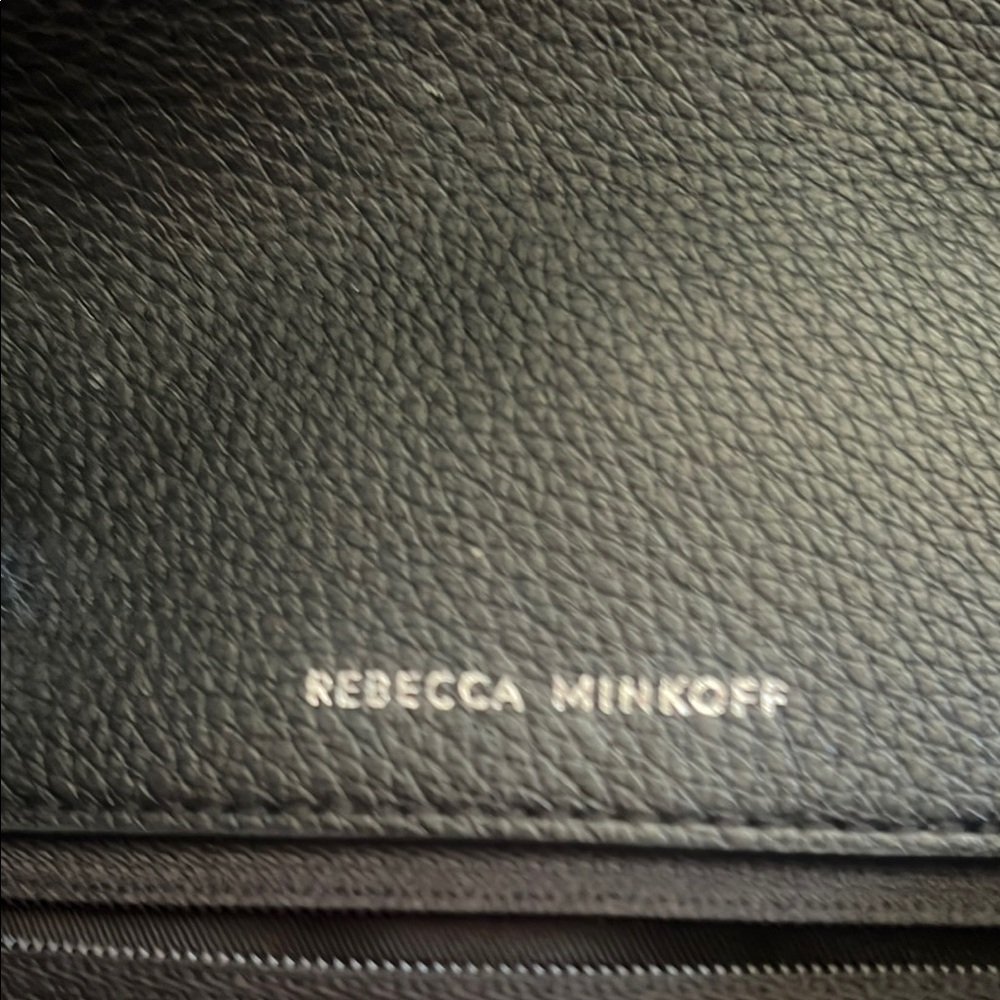 Rebecca Minkoff Textured Black Leather Purse